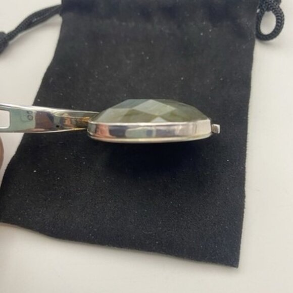 Jay King DTR Sterling Silver Labradorite Pendant Modernist 23g Pouch Card Bold - Picture 9 of 11